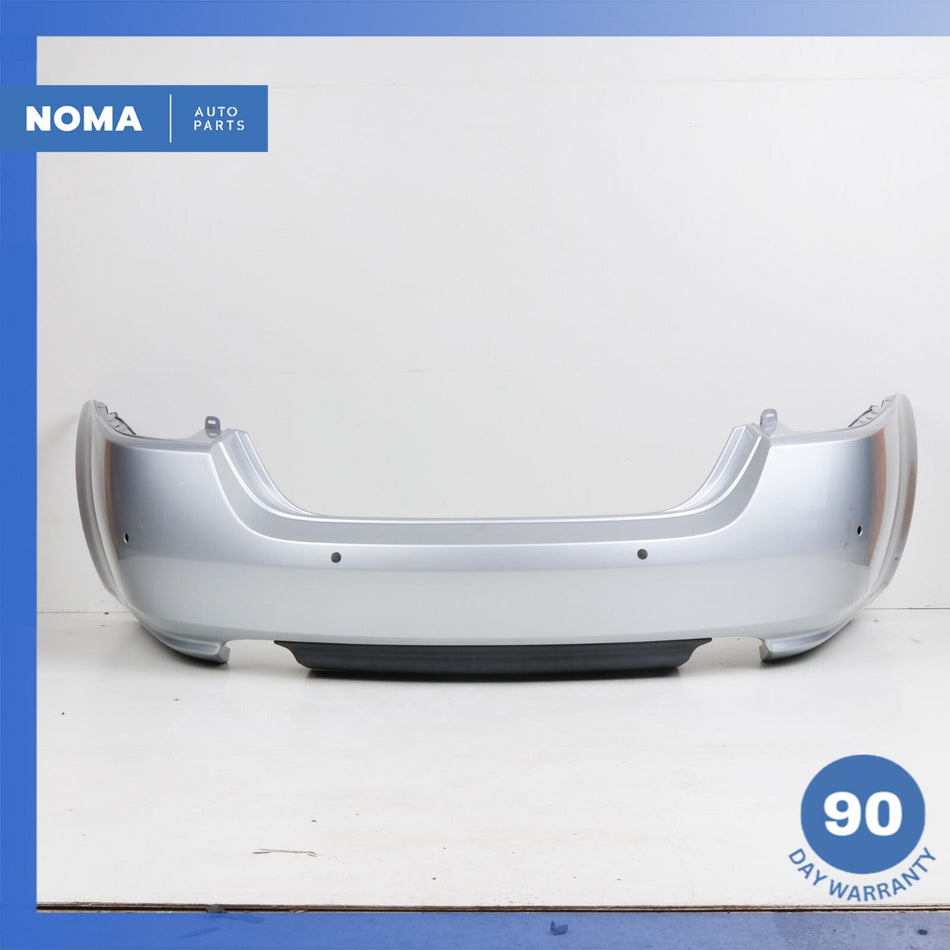 07-11 Jaguar X150 XK Rear Bumper Cover Assembly w/ Park Assist Silver OEM