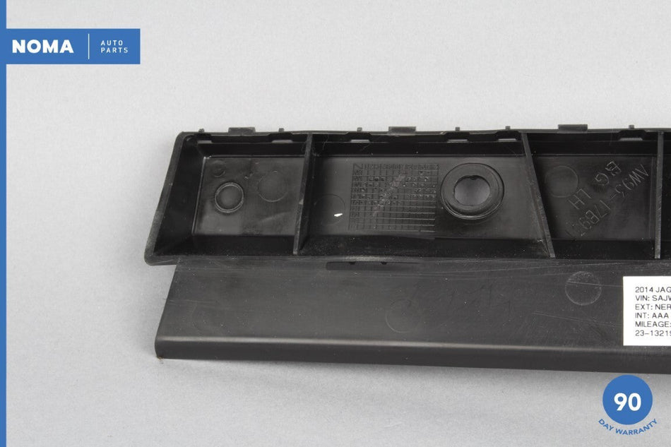 10-18 Jaguar XJL XJ X351 Rear Left Driver Side Bumper Inner Mount Bracket OEM