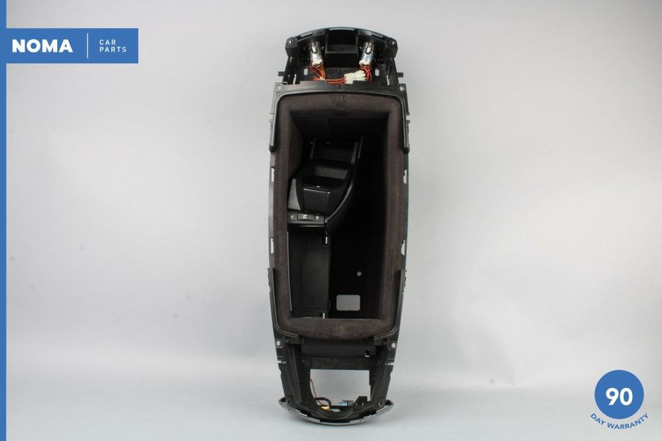 01-08 BMW 750i 750Li E66 Front Center Console Storage Compartment w/ Switch OEM