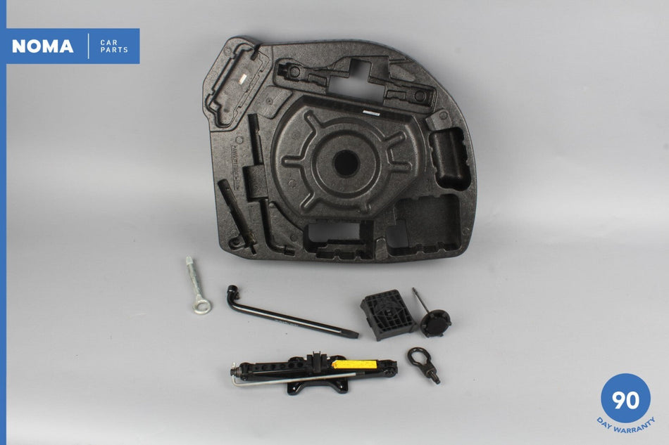 10-15 Jaguar X351 XJ XJL Trunk Spare Tire Emergency Tool Kit Foam Holder OEM