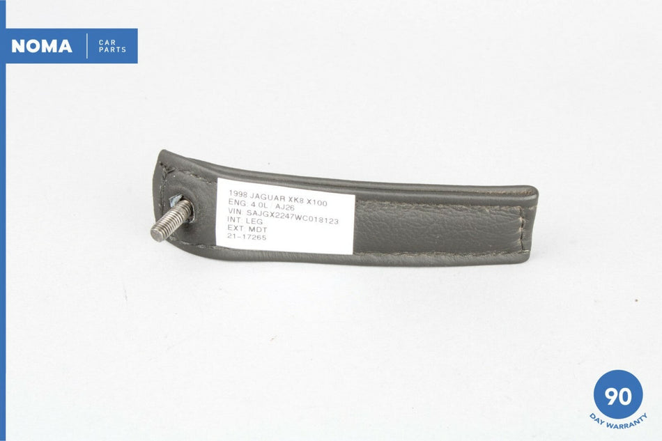 97-06 Jaguar XK8 XKR X100 Trunk Lid Pull Close Assist Leather Strap Loop OEM