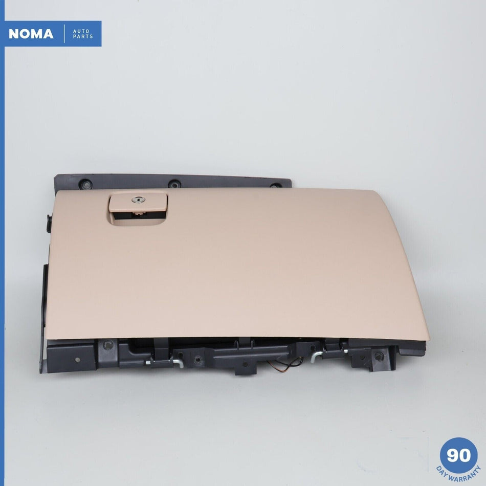 16-20 Jaguar X260 XF Dash Glovebox Glove Box Storage Compartment Beige OEM