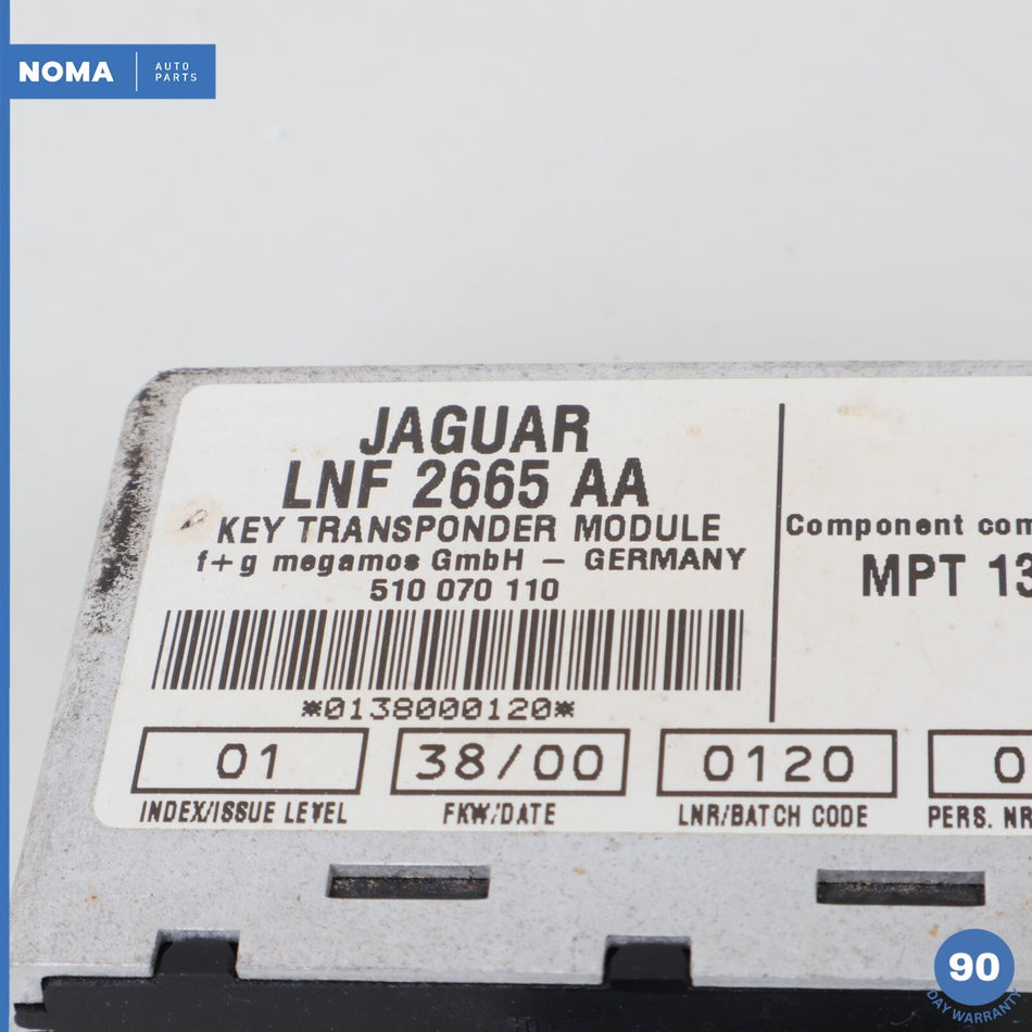 2001 Jaguar X100 XKR Key Transponder Module Unit LNF2665AA OEM