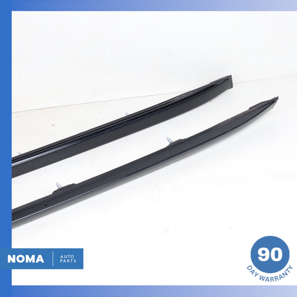 17-23 Jaguar X761 F-Pace Left & Right Roof Luggage Rack Rail Molding Set OEM