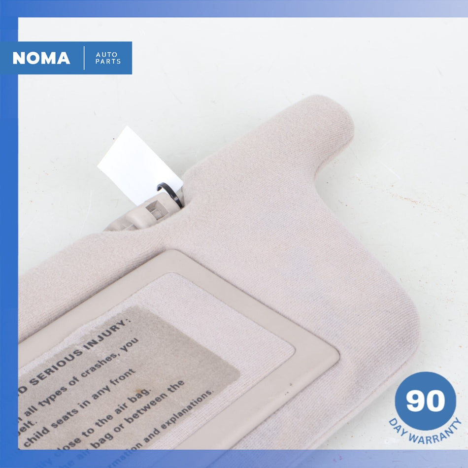 92-96 Jaguar XJS Series 3 Left Driver Side Sunvisor Sun Visor Shade Beige OEM