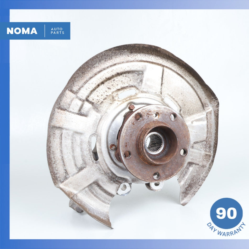 2013 BMW F10 ActiveHybrid 5 Rear Left Side Spindle Knuckle Hub w/ Shield OEM