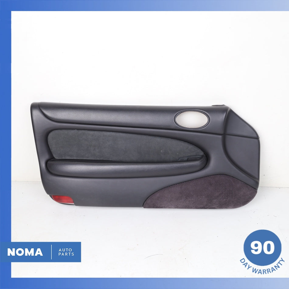 97-06 Jaguar X100 XK8 XKR Left Driver Side Interior Door Panel Suede Black OEM