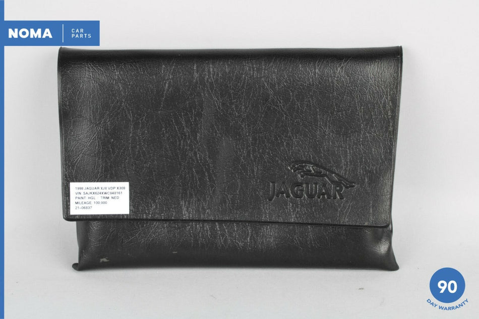 1998 Jaguar XJ8 VDP Driver's Handbook Service Passport w/ Leather Folder OEM