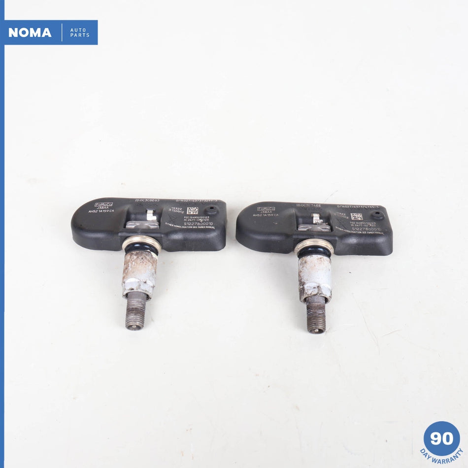 2010 Land Rover Range Rover L322 Tire Pressure Monitor Sensor TPMS Set of 2 OEM