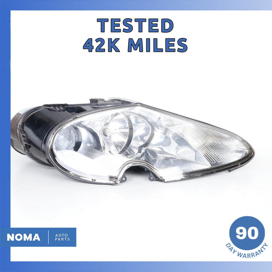 97-06 Jaguar X100 XKR XK8 Right Passenger Headlight Lamp Light Halogen OEM 42k
