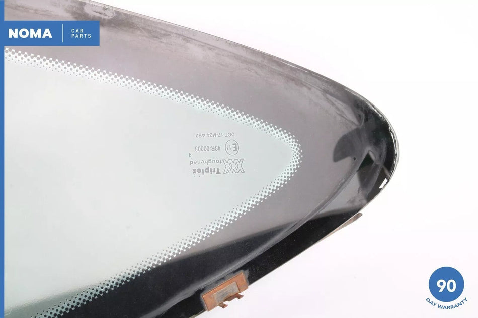97-06 Jaguar X100 XK8 XKR Coupe Right Passenger Side Quarter Window Glass OEM