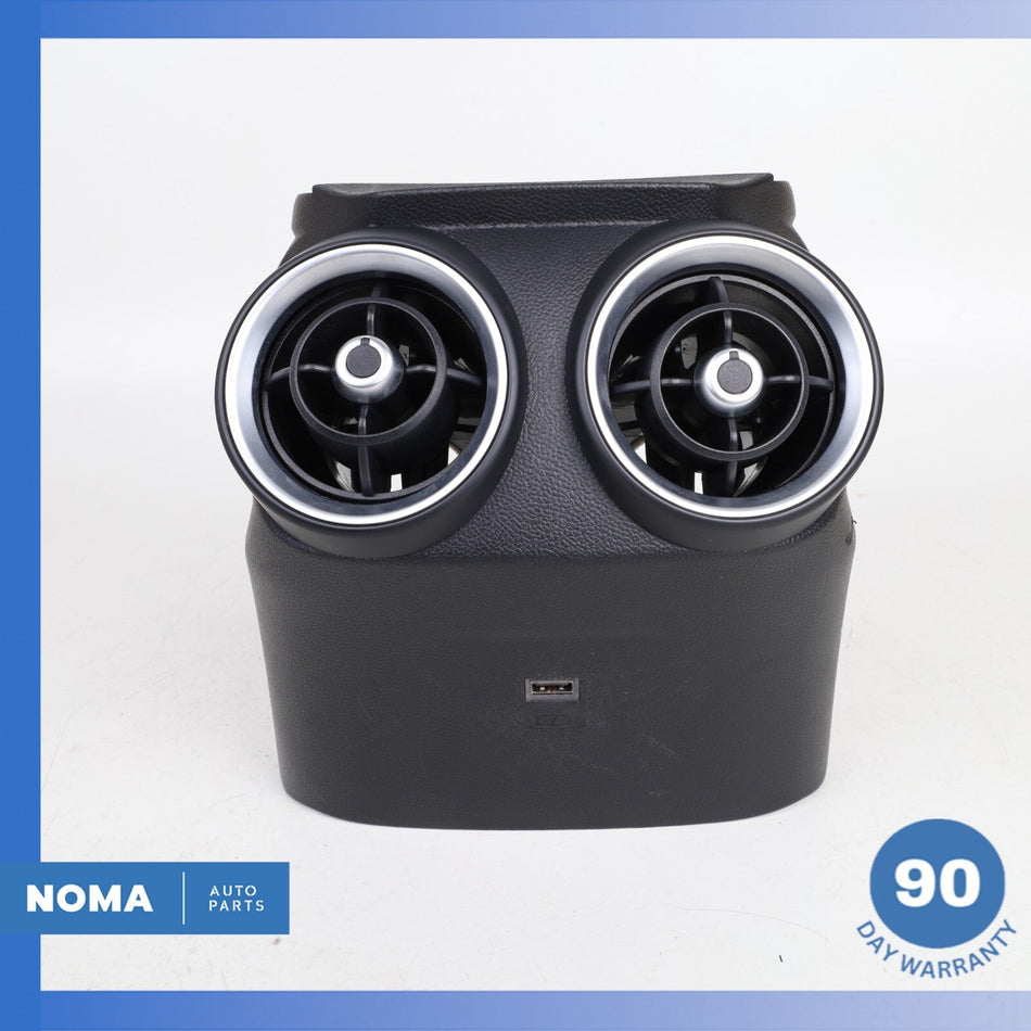 2018 Alfa Romeo 952 Giulia Rear Center Console Air Vent Trim Black OEM