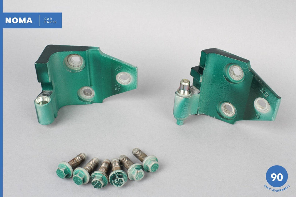 97-06 Jaguar XKR X100 Front Right Passenger Side Door Hinge Support Set of 2 OEM