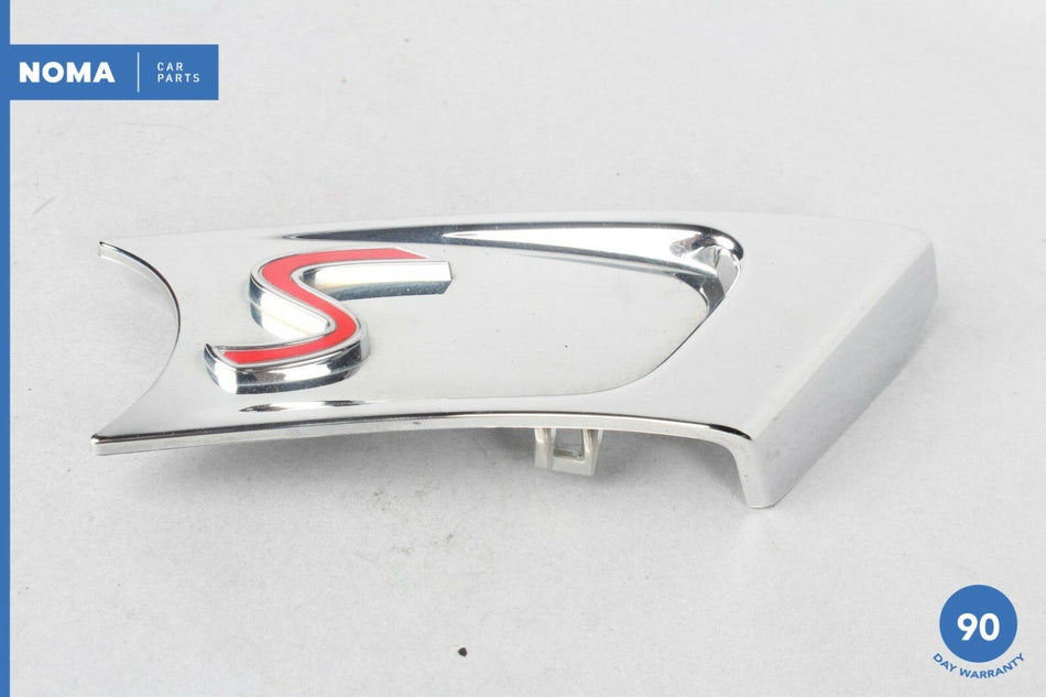 08-14 Mini Cooper S Clubman R55 Front Left Driver Side Fender Logo Badge OEM