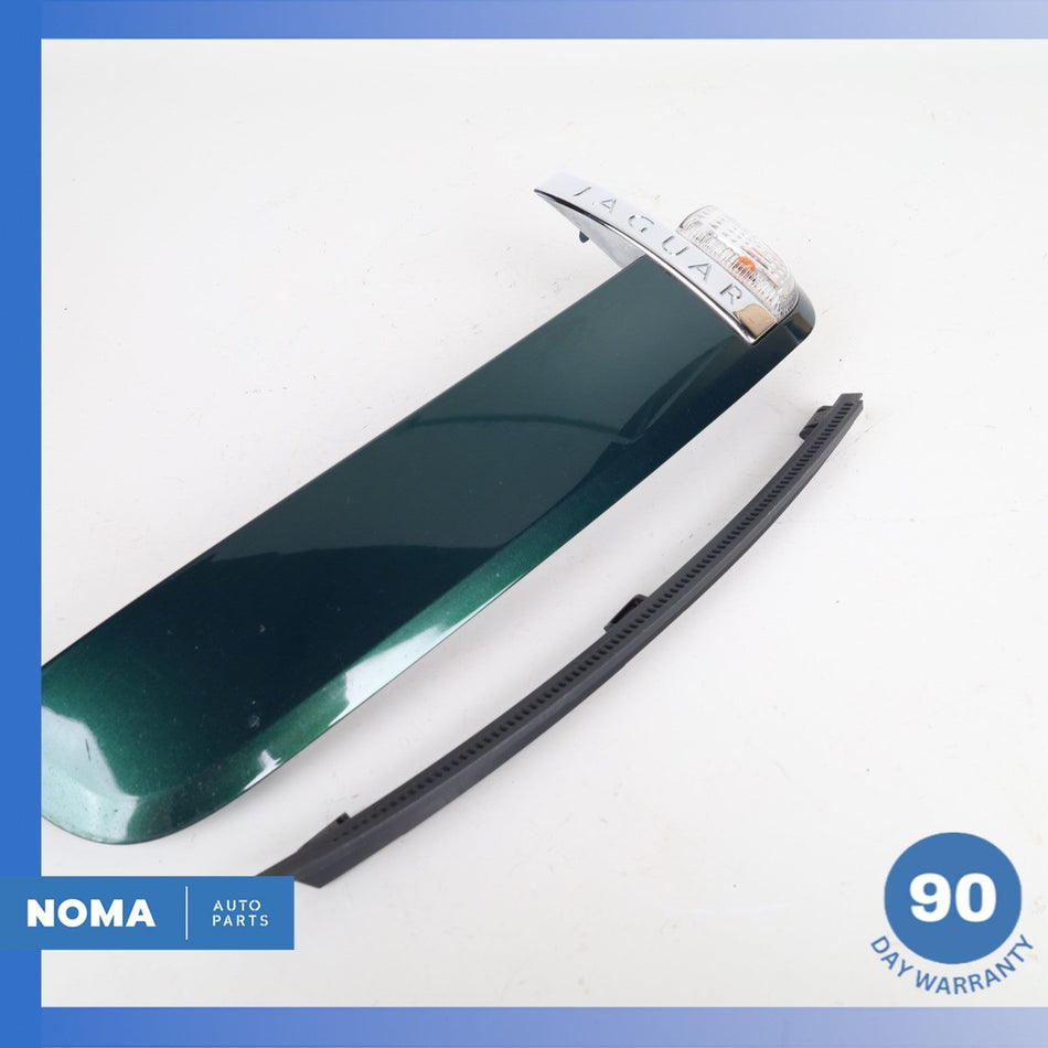 07-11 Jaguar X150 XK Front Right Passenger Fender Vent Molding Trim Green OEM