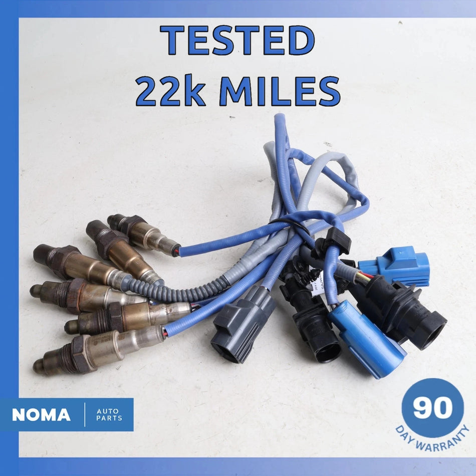 14-24 Jaguar X152 F-Type Upstream Downstream Heated Oxygen Sensor Set OEM 22k