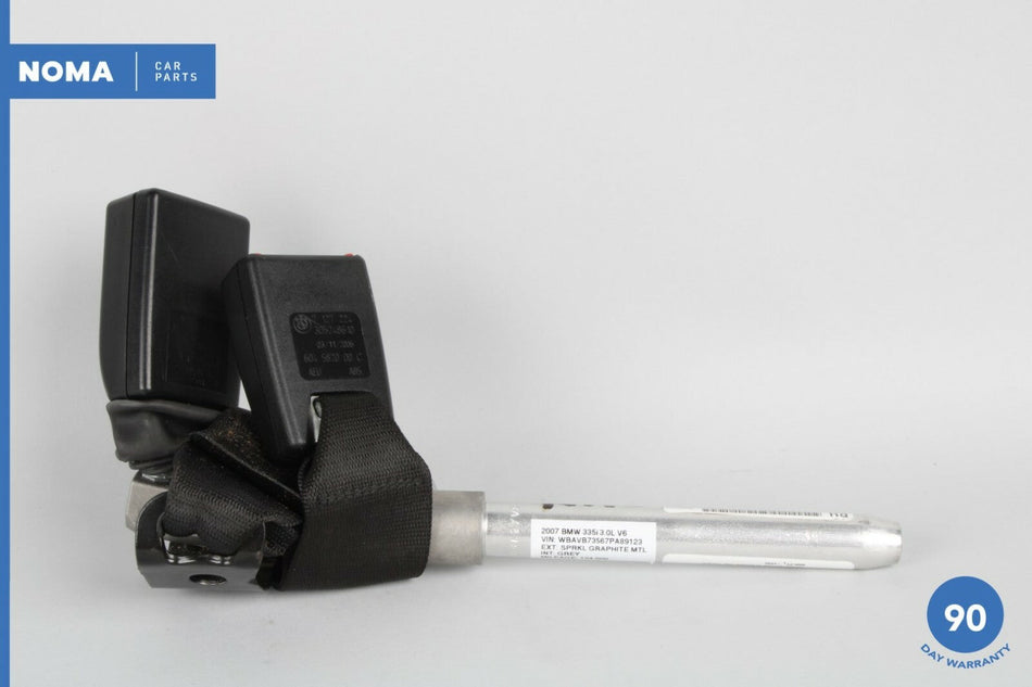 06-11 BMW 335i E90 E91 Rear Right Passenger Side Seat Belt Buckle 7127224 OEM