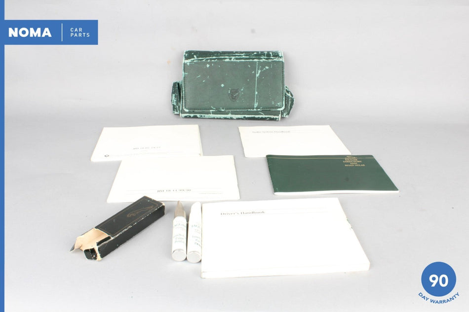 2003 Jaguar X-Type X400 Driver's Handbook Service Passport w/ Leather Folder OEM