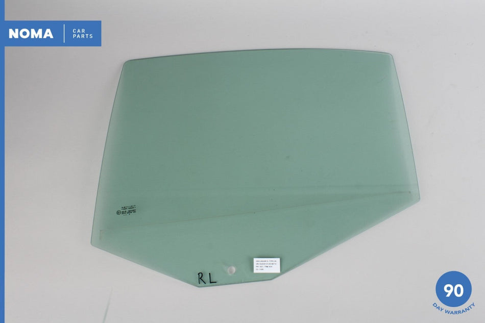 02-08 Jaguar X-Type X400 Rear Left Driver Side Window Glass 1X435425829AC OEM