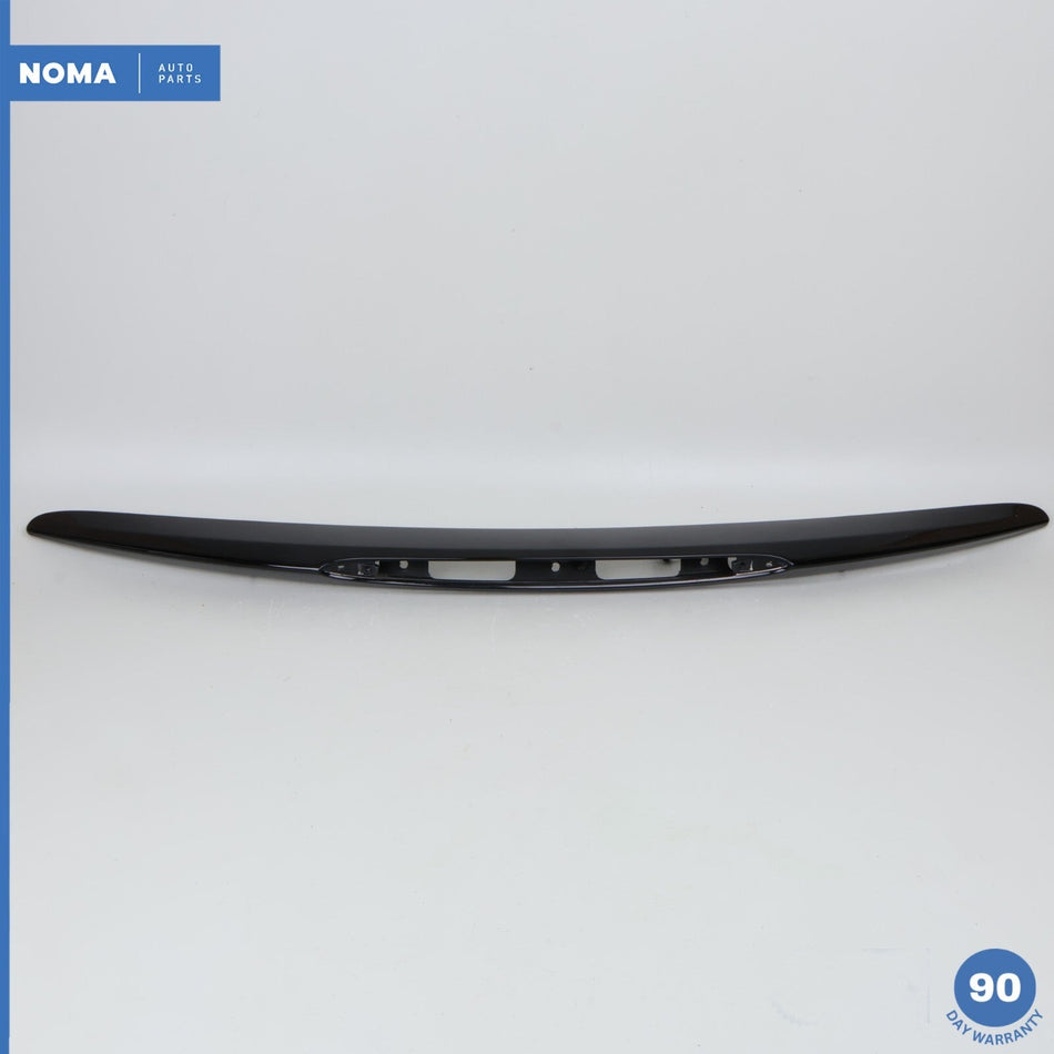 07-15 Jaguar X150 XK XKR Trunk Lid Molding Trim Spoiler Wing Ebony Black OEM