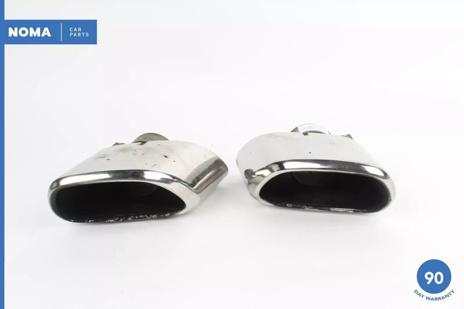 10-19 Jaguar X351 XJ XJL Exhaust Muffler Tips Left & Right Set AW935C262AB OEM