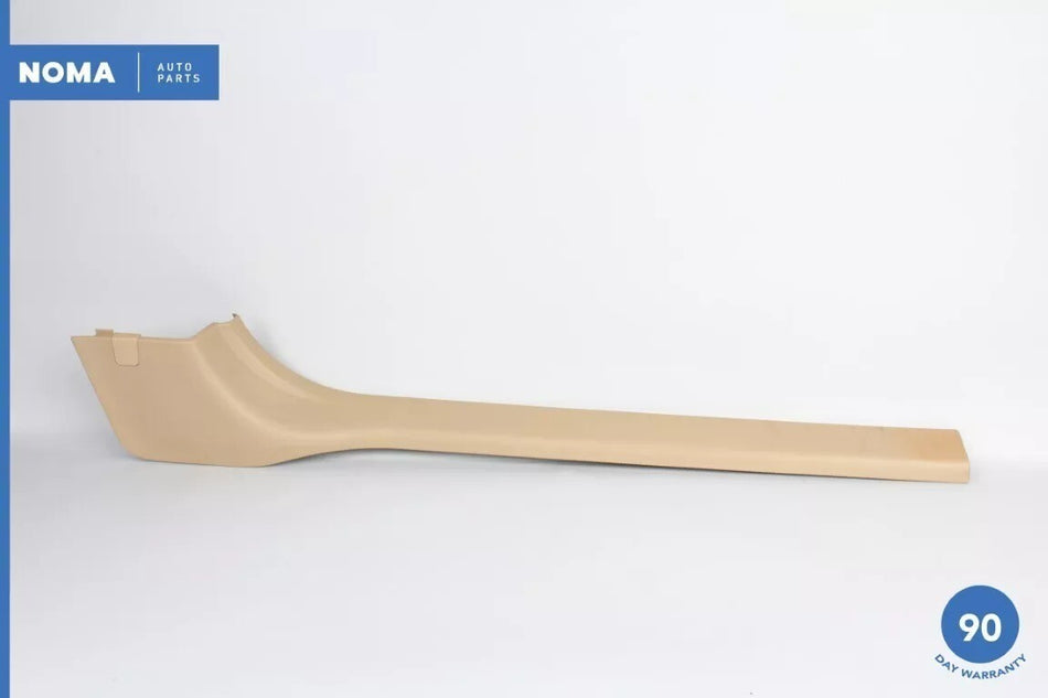 07-15 Jaguar X150 XK XKR Left Driver Side Sill Strip Skirt Trim Cover Beige OEM