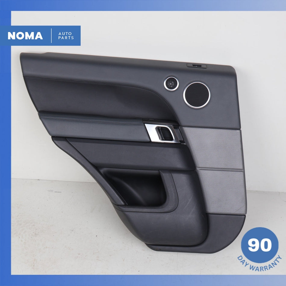 14-17 Range Rover Sport L494 Rear Left Side Interior Door Panel Trim Black OEM