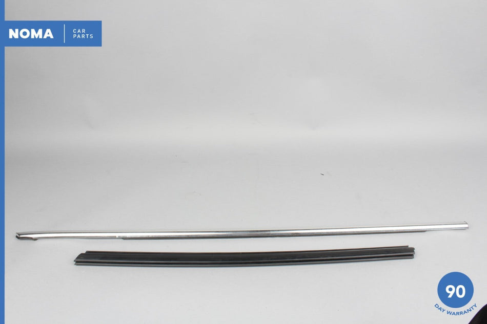 04-09 Jaguar XJ8 XJR VDP X358 Front Right Side Window Exterior Molding Set OEM