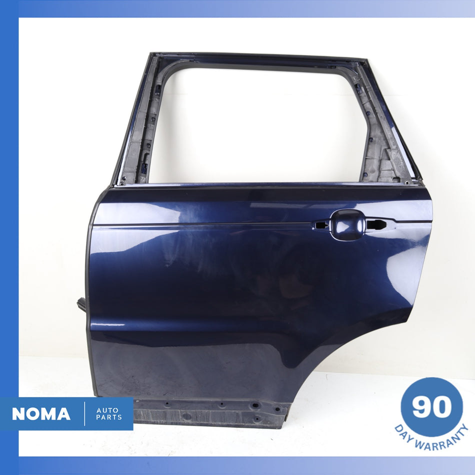 14-22 LR Range Rover Sport L494 Rear Left Driver Side Door Panel Shell Blue OEM