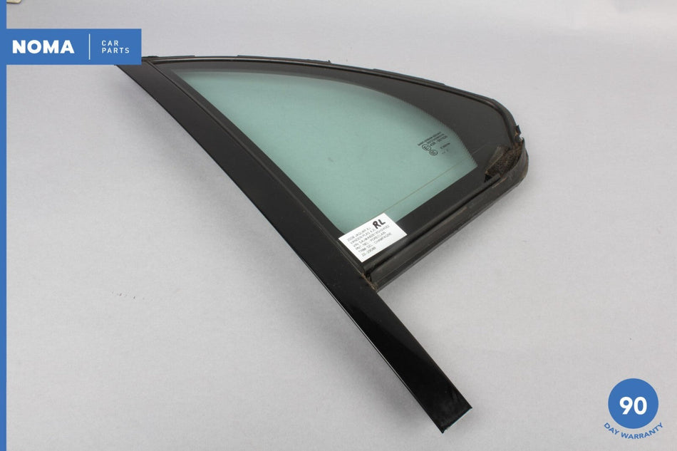 04-09 Jaguar XJ8 XJR VDP X350 X358 Rear Left Side Quarter Door Window Glass OEM