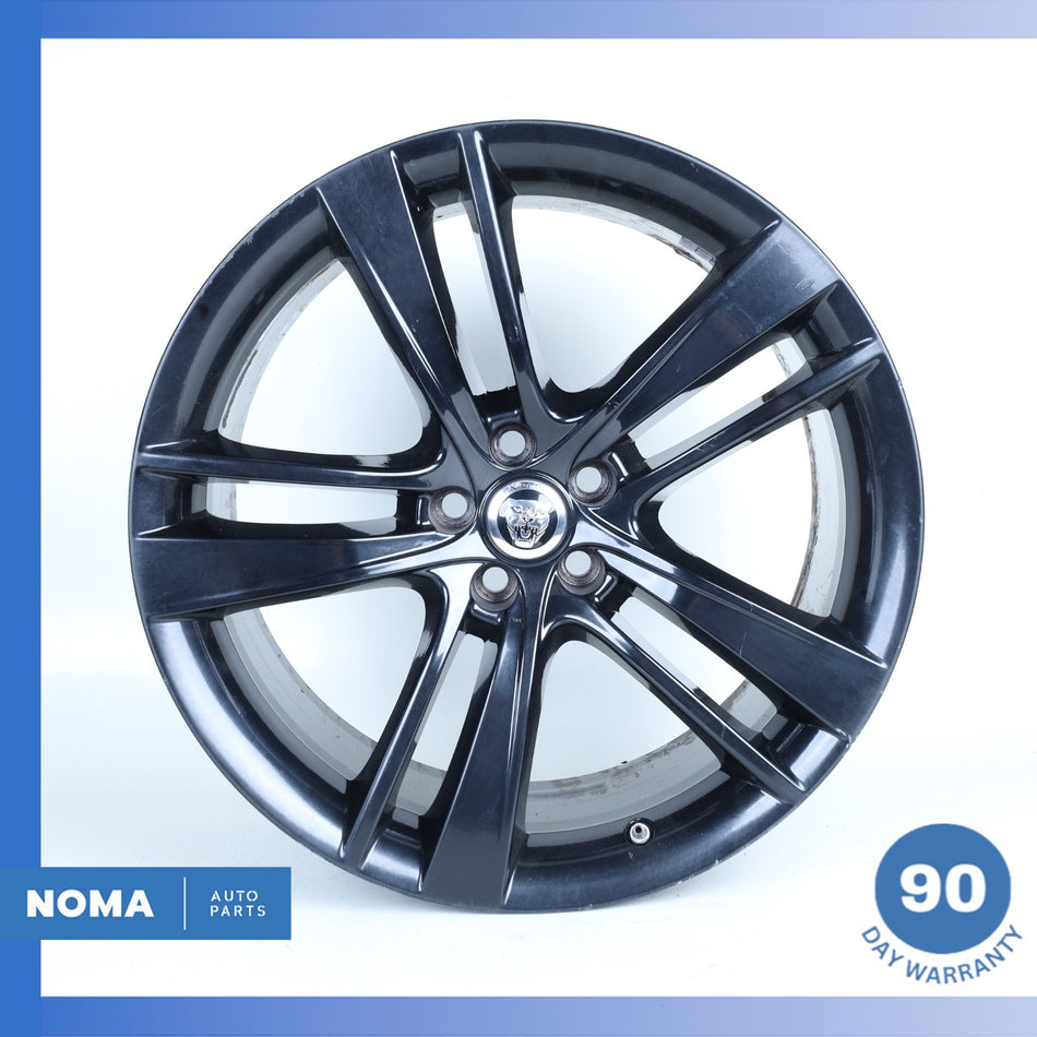 14-24 Jaguar X152 F-Type Windmill 10.5 x R20 20" Rear Wheel Rim Black OEM