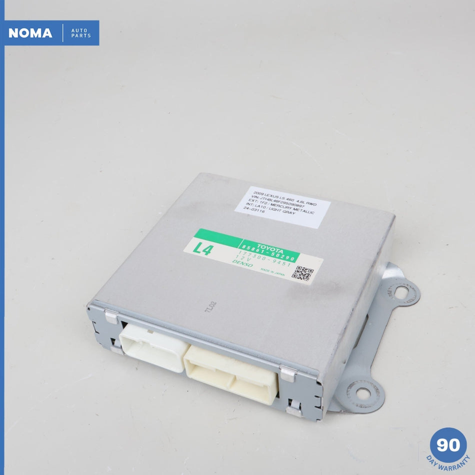 09-11 Lexus LS460 XF40 Rear Right Seat Climate Control Module 85861-50290 OEM