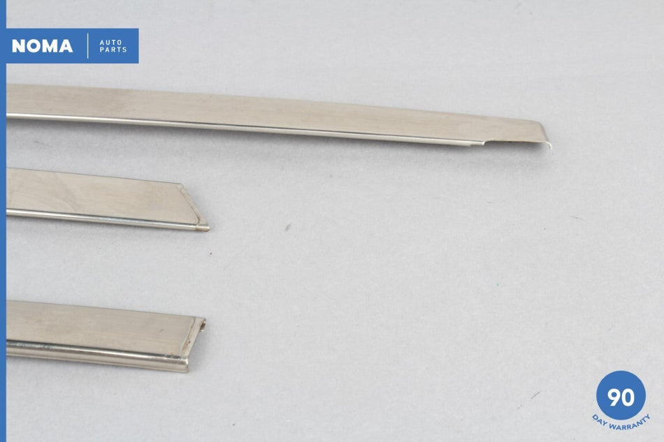 98-03 Jaguar XJ8 XJR X308 SWB Rear Left Side Outer Door Window Molding Set OEM