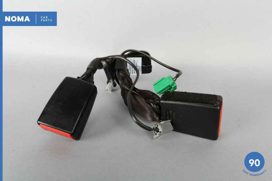 10-15 Jaguar XJL XJ X351 Rear Center Left Side Seat Belt Dual Buckle Set AMS OEM