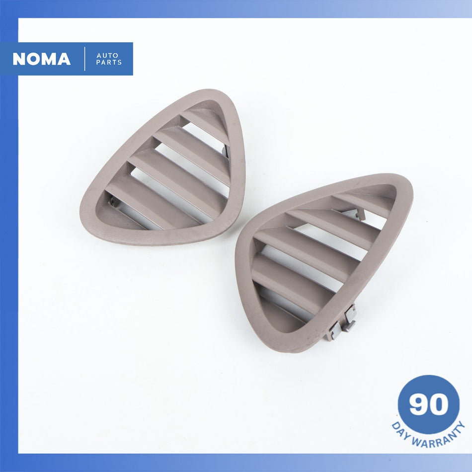 1999 Jaguar X100 XK8 Right & Left Dash Air Vent Grille Cover Trim Set of 2 OEM