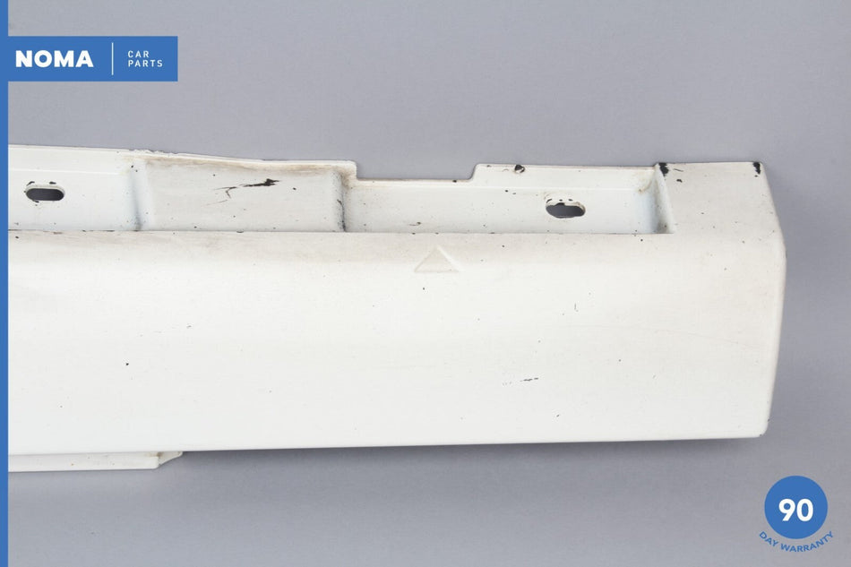 08-09 Jaguar XJ8L X358 LWB Left Driver Side Skirt Rocker Molding White NEL OEM
