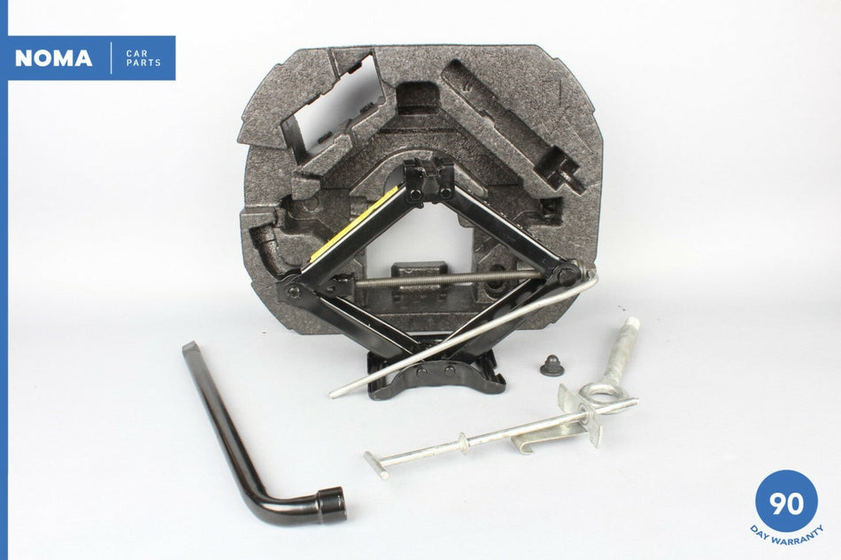 10-15 Jaguar XF XFR X250 Emergency Spare Tire Foam Holder w/ Tool Kit OEM