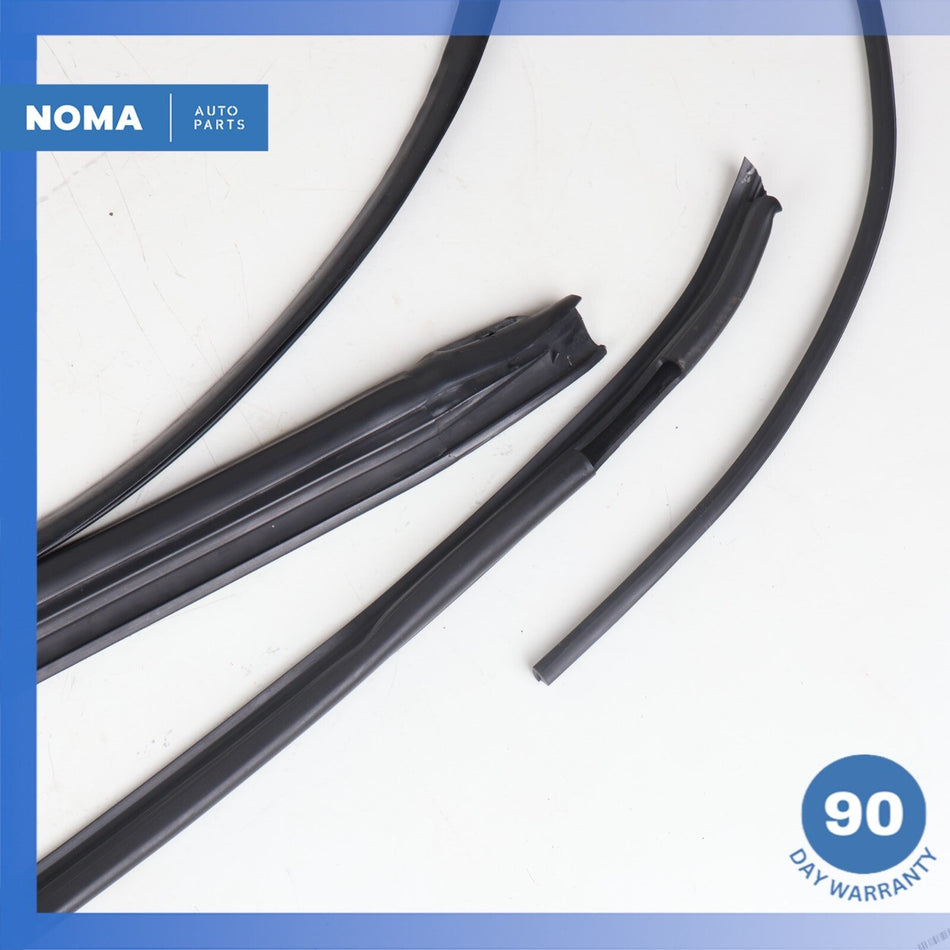 92-96 Jaguar XJS Series 3 Convertible Top Windshield Weather Rubber Seal Set OEM
