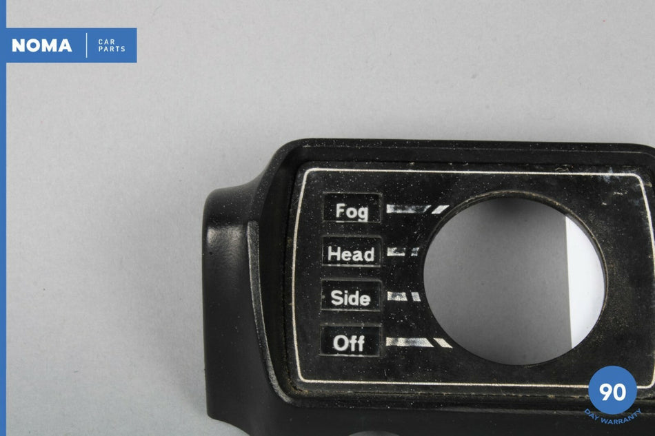 84-87 Jaguar XJ6 Vanden Plas Series III Light Switch Bezel Cover Trim OEM