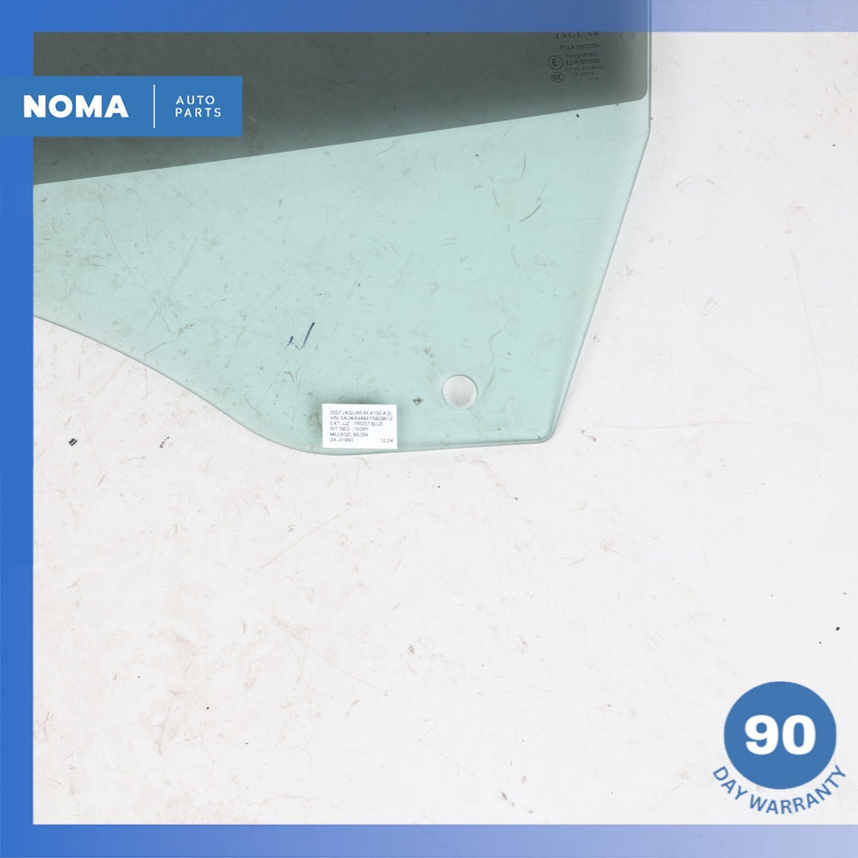 07-15 Jaguar X150 XK XKR XKR-S Front Left Driver Side Door Window Glass OEM