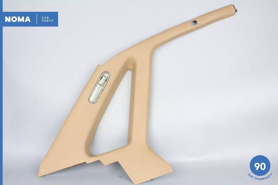 95-03 Jaguar X300 XJ6 XJR Left Driver Side C Pillar Cover Trim Beige OEM