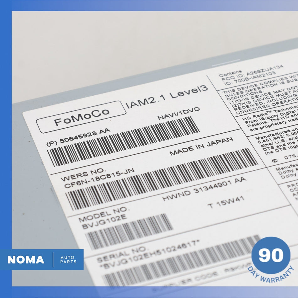 09-24 LR Range Rover Sport L494 Audio Radio Receiver Head Unit AM CD Player OEM