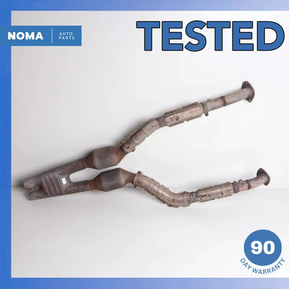 09-17 Lexus USF40 LS460 AWD Left & Right Side Exhaust Downpipe Set OEM