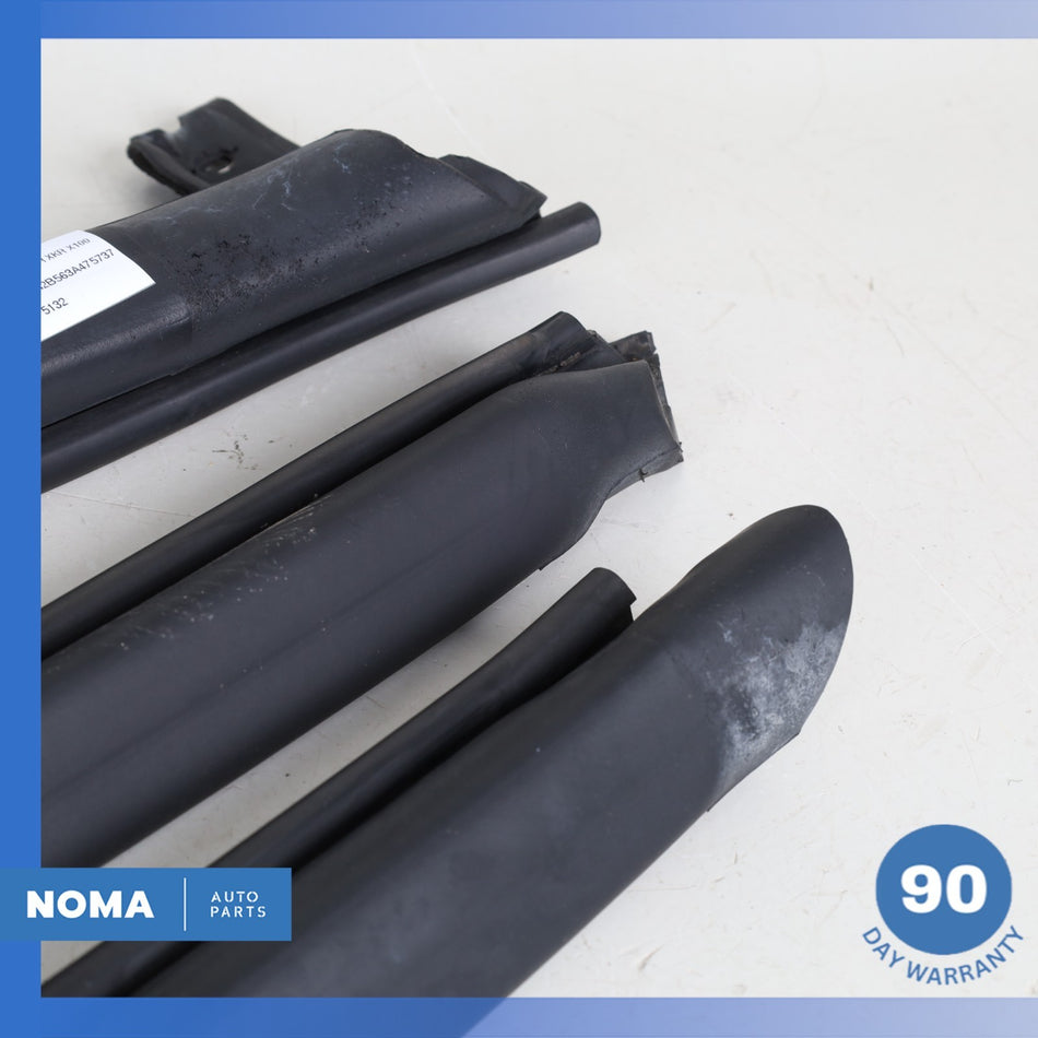 97-06 Jaguar X100 XKR XK8 Convertible Top Roof Left Molding Rubber Seal Set OEM