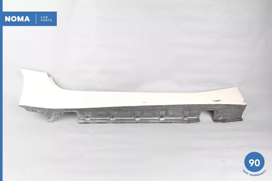 03-08 BMW E85 E86 Z4 Right Passenger Side Rocker Panel Side Skirt White OEM