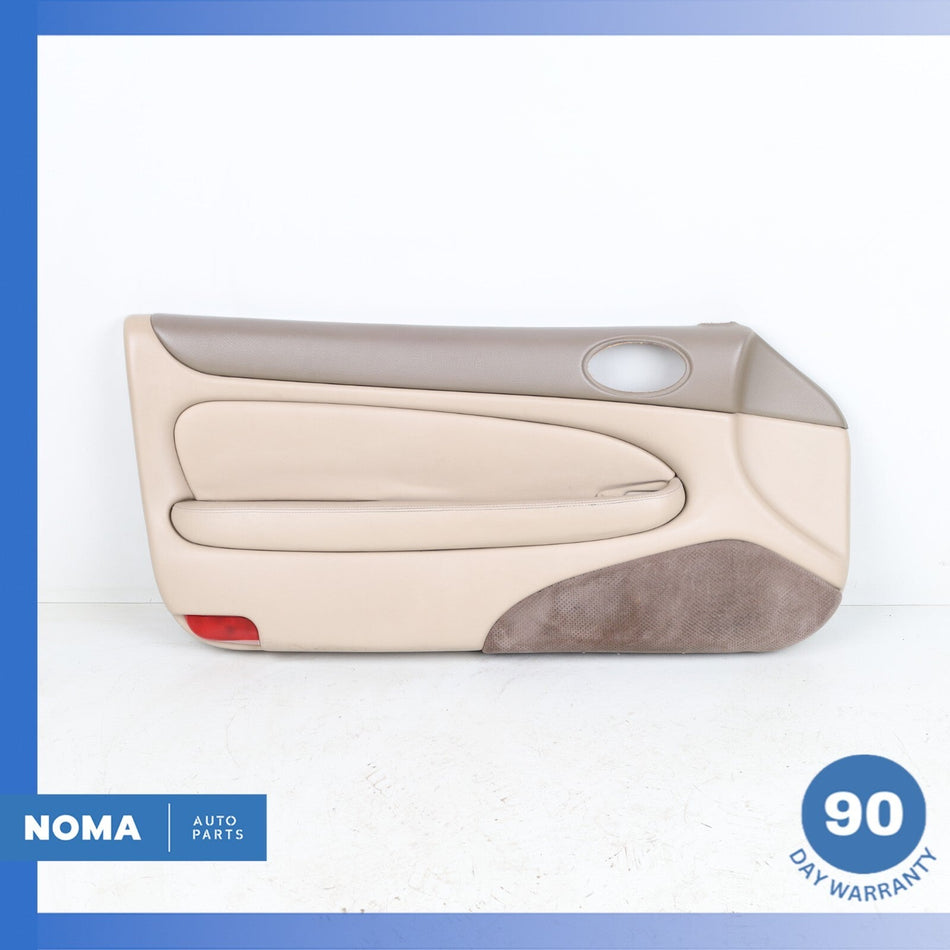 97-06 Jaguar X100 XK8 XKR Left Driver Side Interior Door Panel Beige OEM