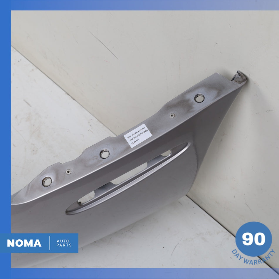 01-04 Jaguar X100 XKR XK8 Front Bumper Cover Panel Platinum Silver HJE6469AC OEM