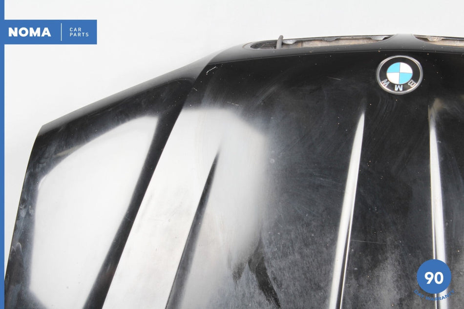 00-03 BMW X5 E53 Hood Bonnet Panel Lid w/ Logo Black OEM