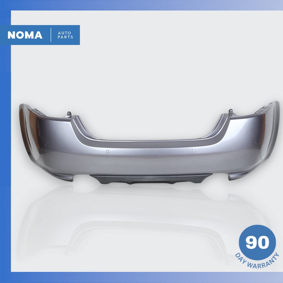 12-15 Jaguar X150 XK Rear Bumper Cover Assembly Lunar Grey OEM