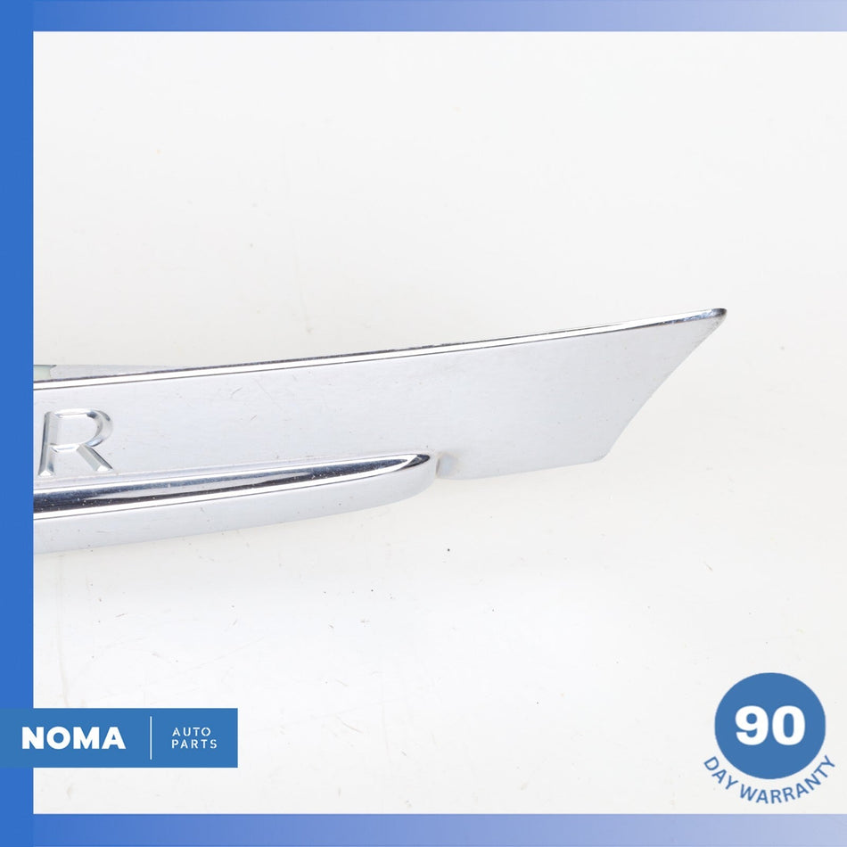 07-11 Jaguar X150 XK XKR Trunk Boot Lid Molding Cover Chrome 6W8313550AF OEM